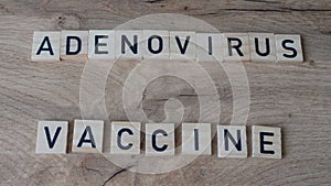 An adenovirus vaccine concept.