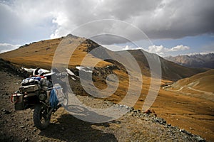 Adenture motorcycling