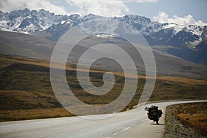 Adenture motorcycling