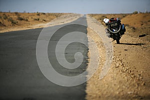 Adenture motorcycling