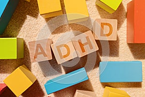 ADHD - Attention deficit hyperactivity disorder concept