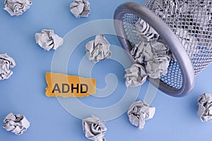 ADHD Attention deficit hyperactivity disorder