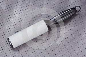 Adhesive dust remover roller