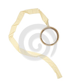 Adhesive tape stick piece