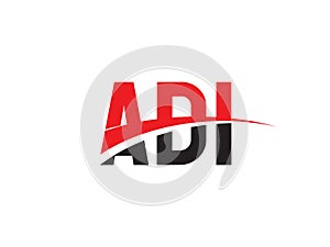 ADI Letter Initial Logo Design Vector Illustration