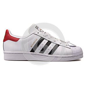 Adidas Superstar Nigo Bearfoot white, red and black sneaker