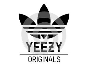 Adidas Yeezy Originals Vector Illustration