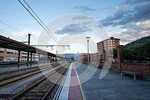ADIF train station in northern Spain