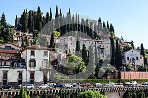 Adige River Embankment in Verona