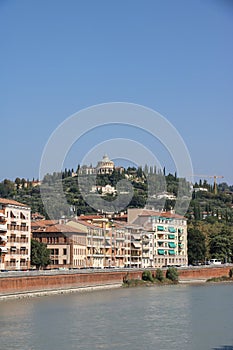 Adige river, Verona, Italy