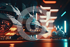 ading, and Unreal Engine 5 technologySpaceport Nexus: A Cinematic Journey of Bokeh and Insane Detail