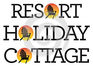 Adirondack Chair Holiday Graphics photo