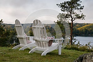 Adirondack chairs