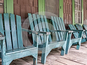 Adirondack chairs