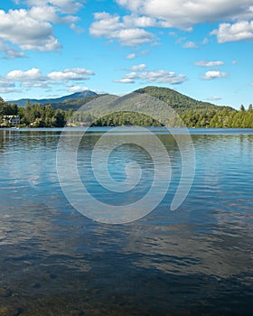 Adirondack Lake and Mountains