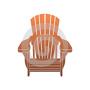 Adirondack Muskoka Chair Vector photo