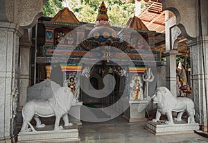 Adishakti Adimaya Mahamulmaya Swayam Iccha Maa Mandir. Shiroda. Maharashtra.India. photo