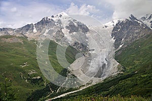 Adishi glacier, Svaneti photo