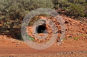 Adit underground mine entrance