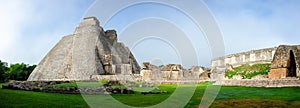 Pyramid of the Magician, Uxmal, Yucatan, Mexico photo