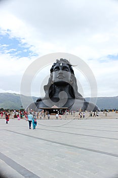 The Adiyogi Shiva statue