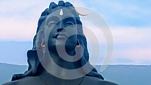 Adiyogi the shiva statue in Coimbatore tamil nadu india