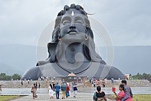 Adiyogi Shiva statue