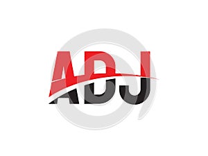 ADJ Letter Initial Logo Design Vector Illustration