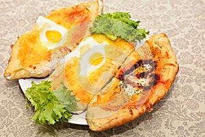 Adjara khachapuri.