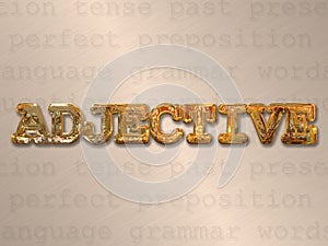 Adjective concept