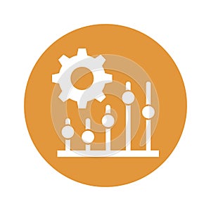 adjust setting Vector Icon which can easily modify or edit