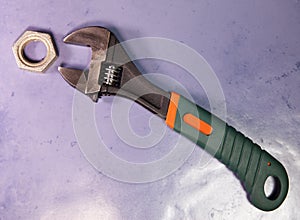 Adjust wrench power grip