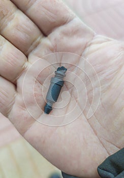 Adjustable dropper for irrigation system