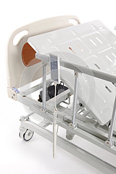 Adjustable hospital stretcher