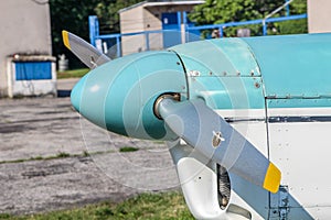 Adjustable propeller on sport aircraft