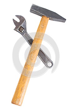 Adjustable wrench and hummer