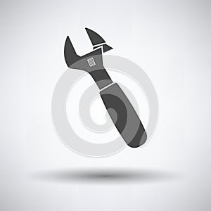 Adjustable wrench icon