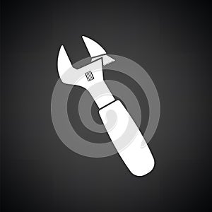 Adjustable wrench icon