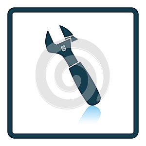 Adjustable wrench icon