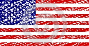 Adjusted american Flag