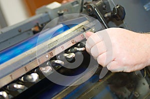 Adjusting the ink balance