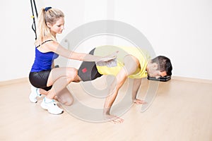 Adjusting suspension training