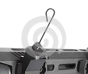 Adjusting windage on backup iron sights