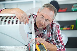 adjustment of heating radiator