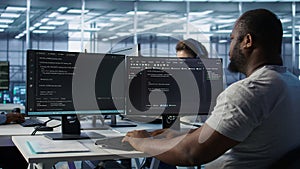 Admin in server hub tasked with protecting valuable data against hacking attacks