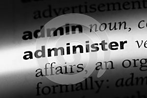 administer