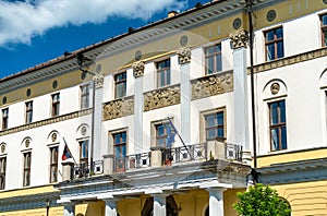 Administration building in the old town of Levoca, Slovakia
