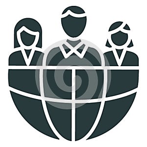 Administration, leadership .   Vector icon which can easily modify or editable