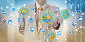 Administrator Adding Cloud Container To Network photo