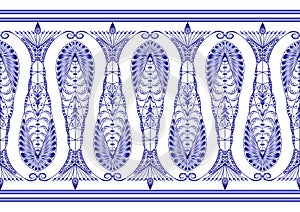 Admirable blue pattern
